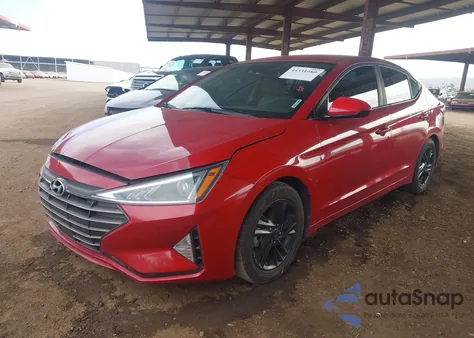 2019 Hyundai Elantra Sel z USA, uszkodzony, nr VIN KMHD84LF6KU783334